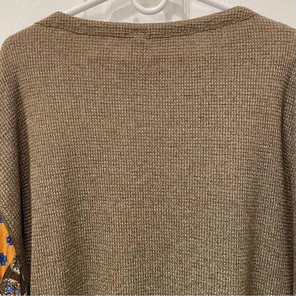 We The Free Cropped Bubble Sleeve Thermal Top - Picture 7 of 16